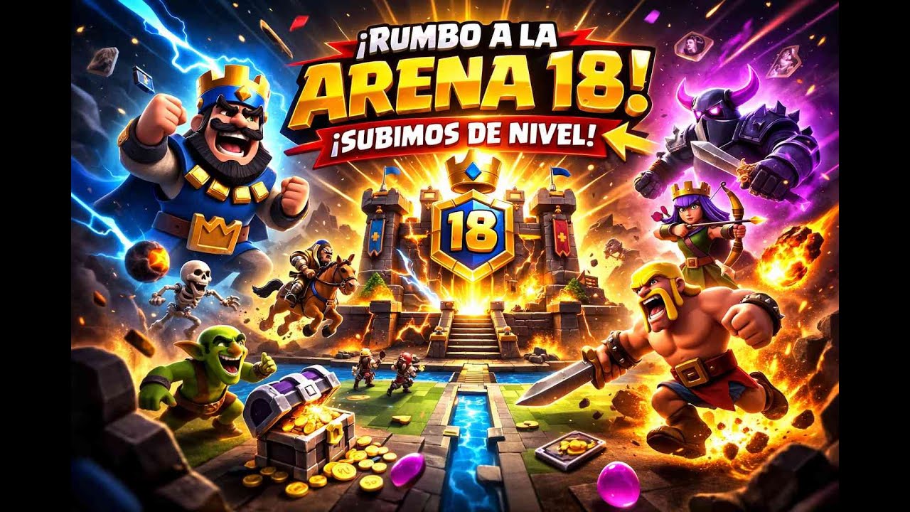 Subiendo a Arena 18 en Clash Royale