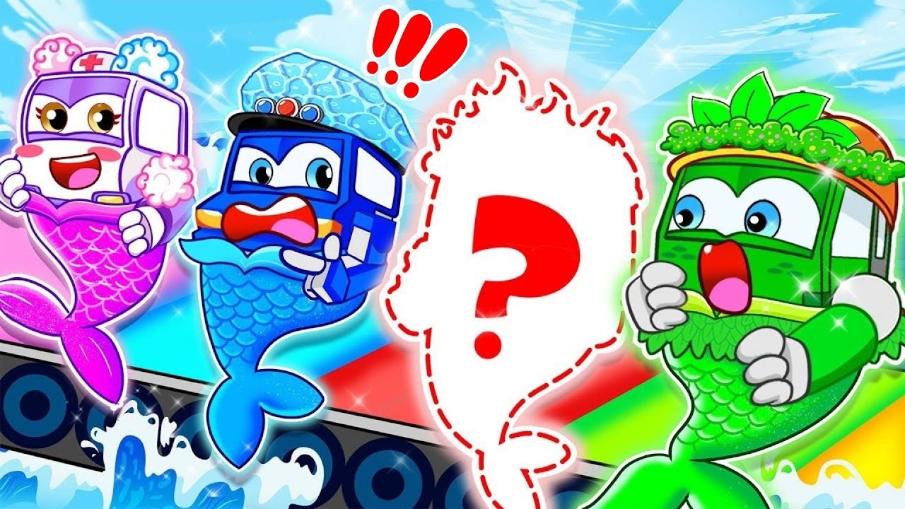 Você Viu a Sereia? 😲🧜‍♀️ | Princesas | Canções Infantis | RoboSquad em Português