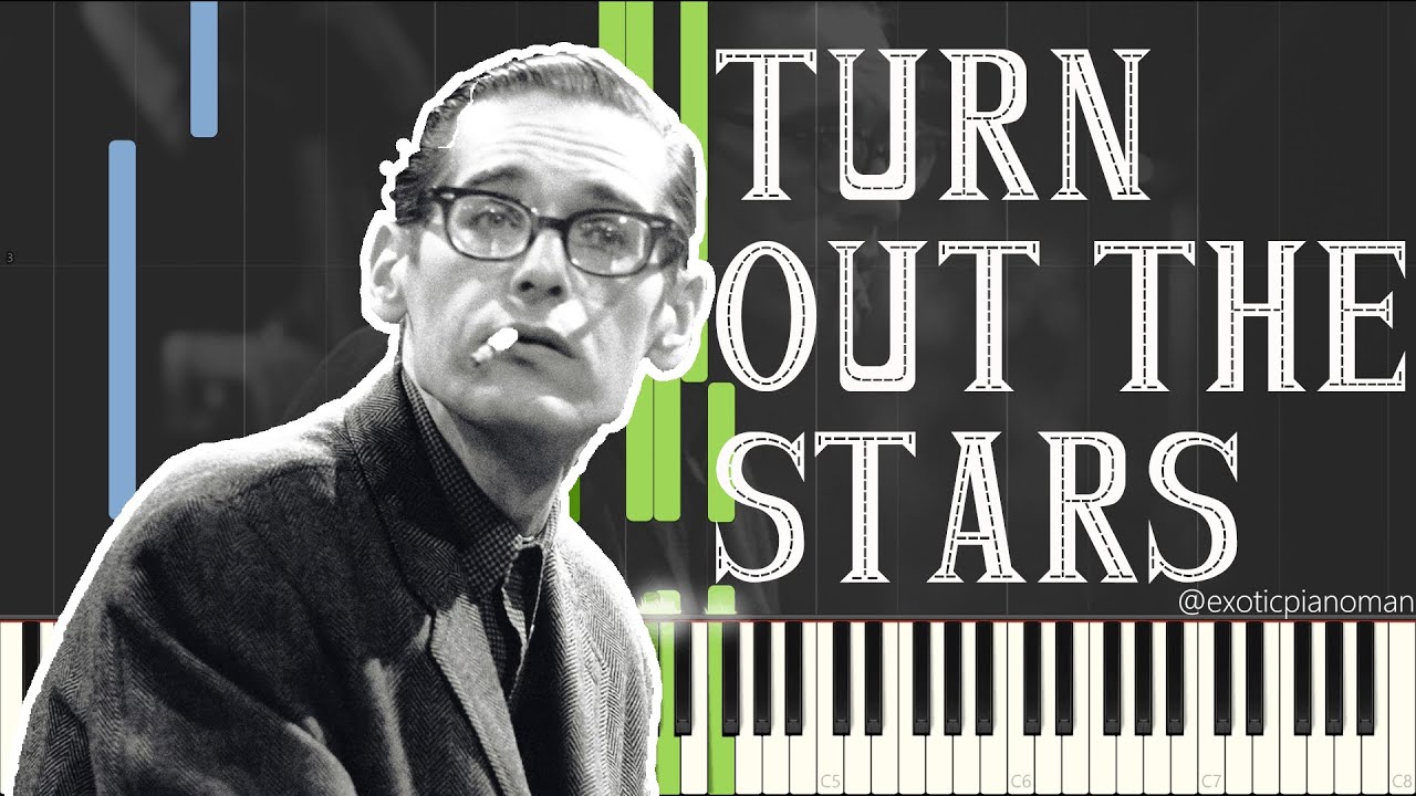 Bill Evans - Turn Out The Stars (Solo Jazz Piano Synthesia)
