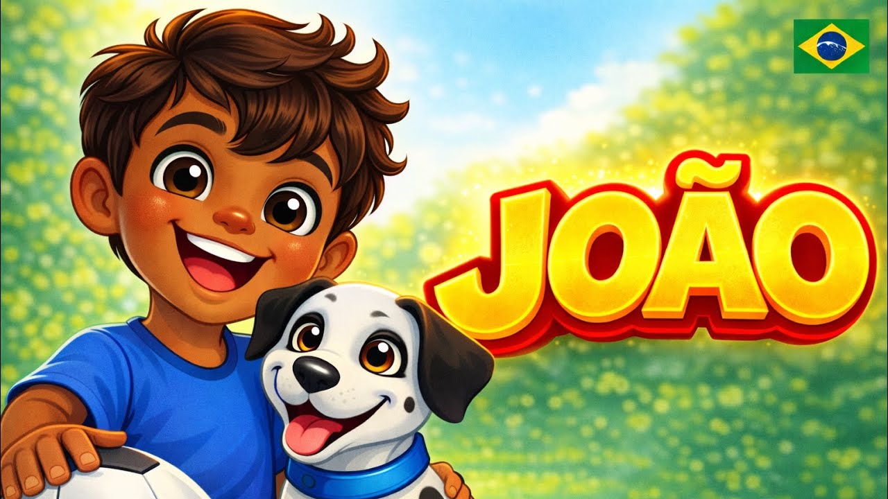 JOÃO ⚽🌿 Música Infantil Brasileira | Futebol, Natureza e Amor 💛 @CantarENinarKids 