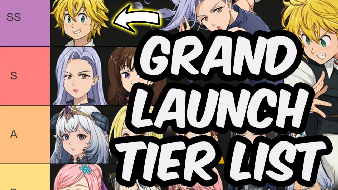 Рейтинг лучших персонажей Seven Deadly Sins: Origin Grand Launch с учетом всех улучшений и измене...