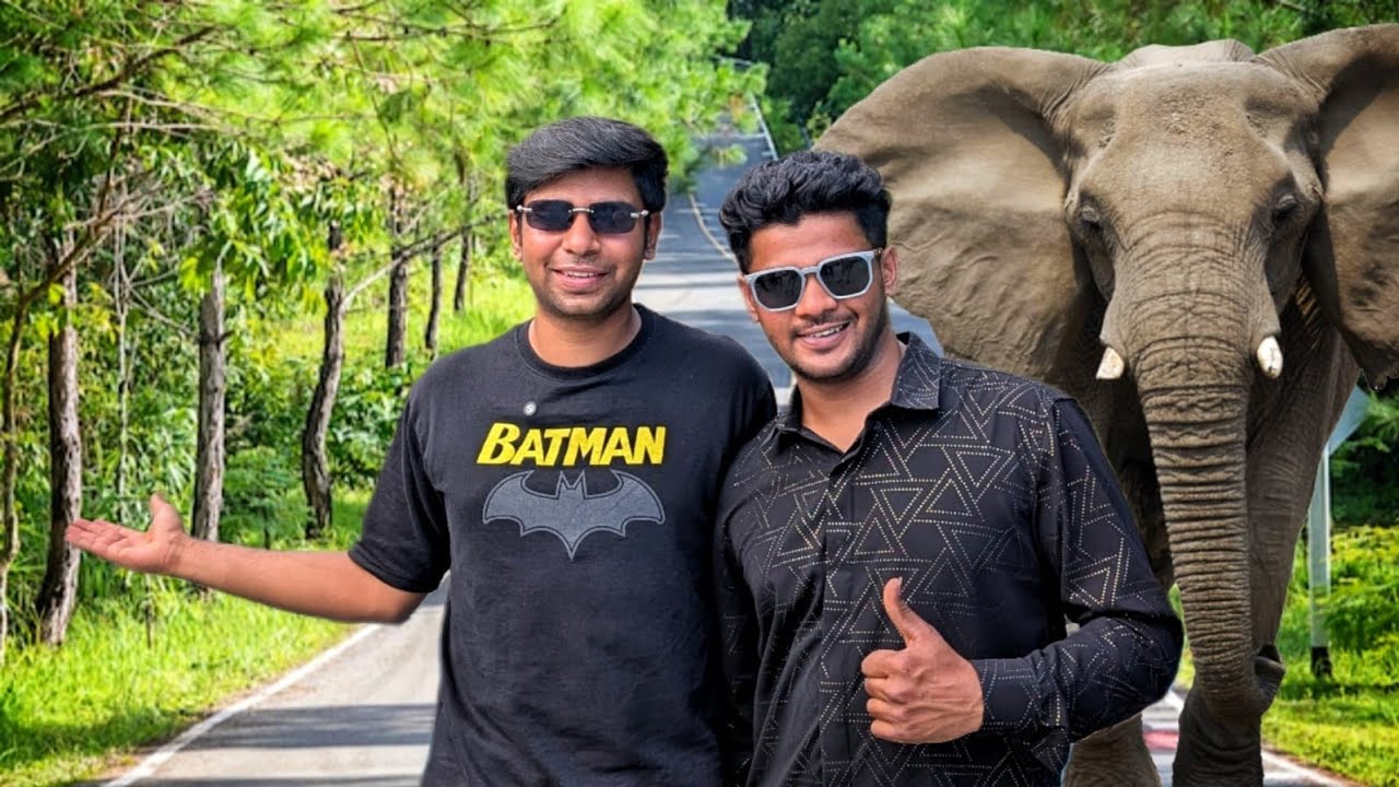 Bangalore to Munnar Day -1 the complete journey escaped from the dangerous elephant attack... 
