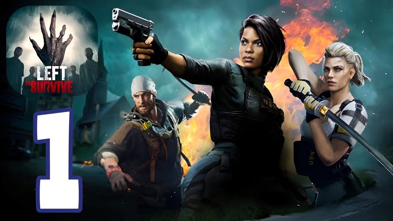 Left to Survive: Zombie Games - Tutorial - Gameplay Walkthrough Part 1 , ANDROID, iOS