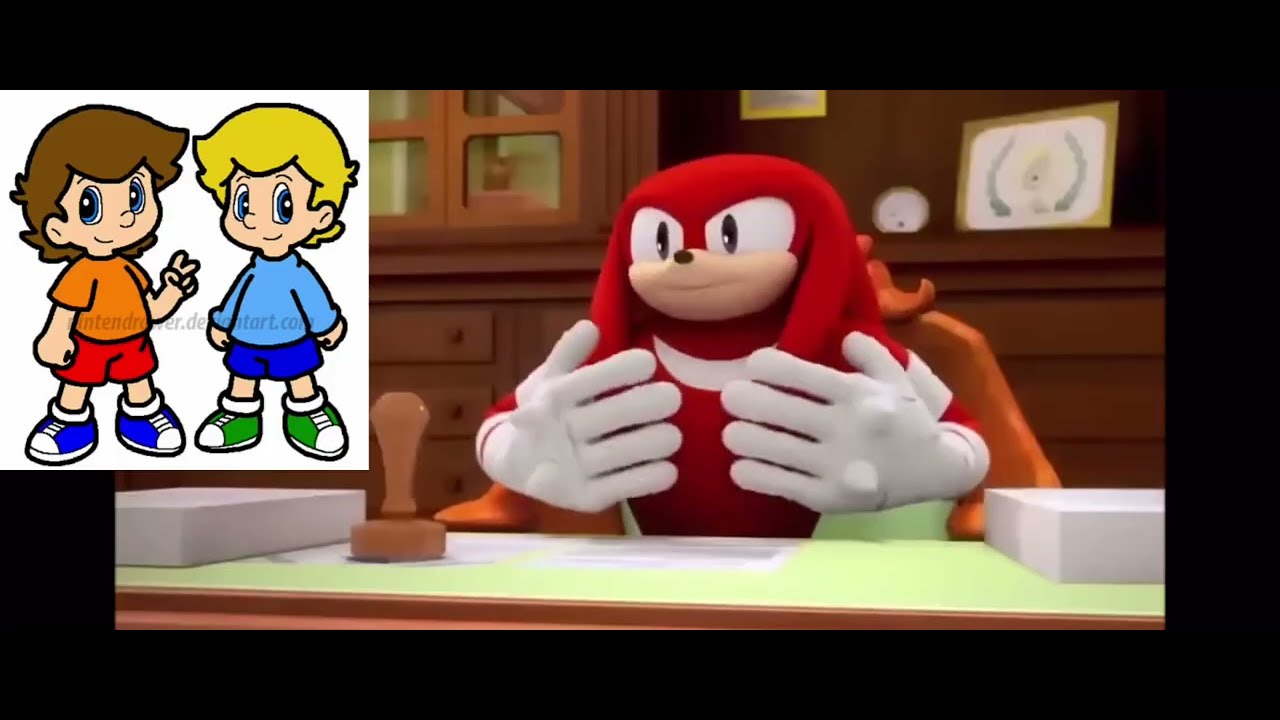 Knuckles Approves Nintendrawer Characters