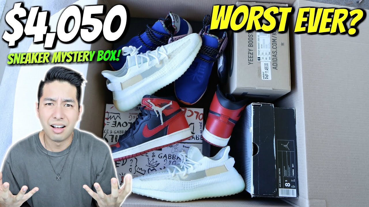 Unboxing A $4,000 Sneaker Beater Box From Instagram...