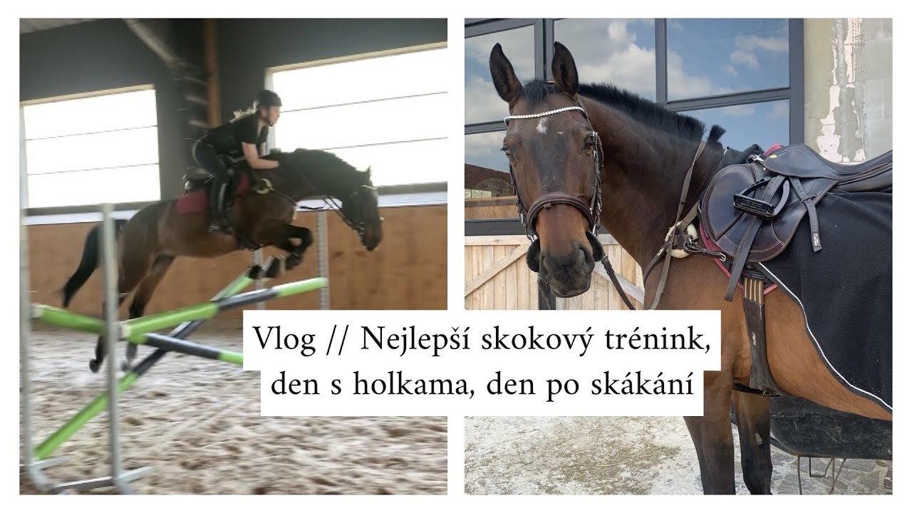 Vlog // Nejlepší skokový trénink, den s holkama, den po skákání