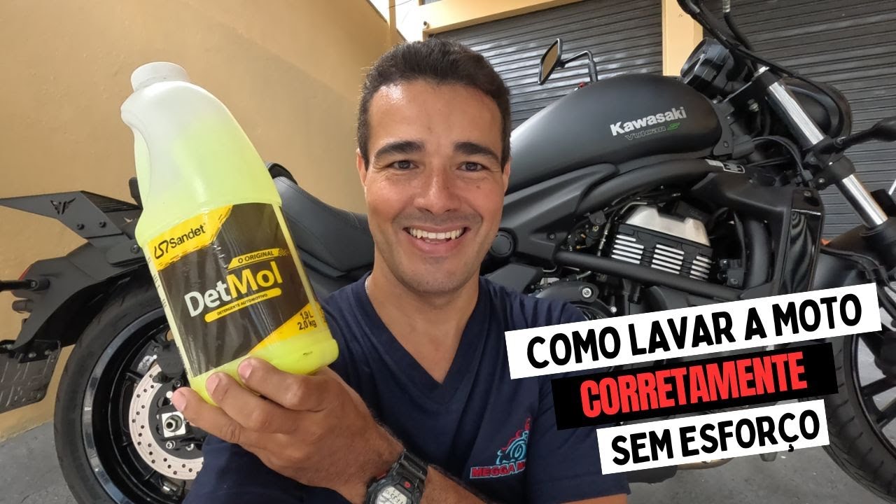 LAVAR A MOTO É UMA ARTE E O RESULTADO É INCRÍVEL