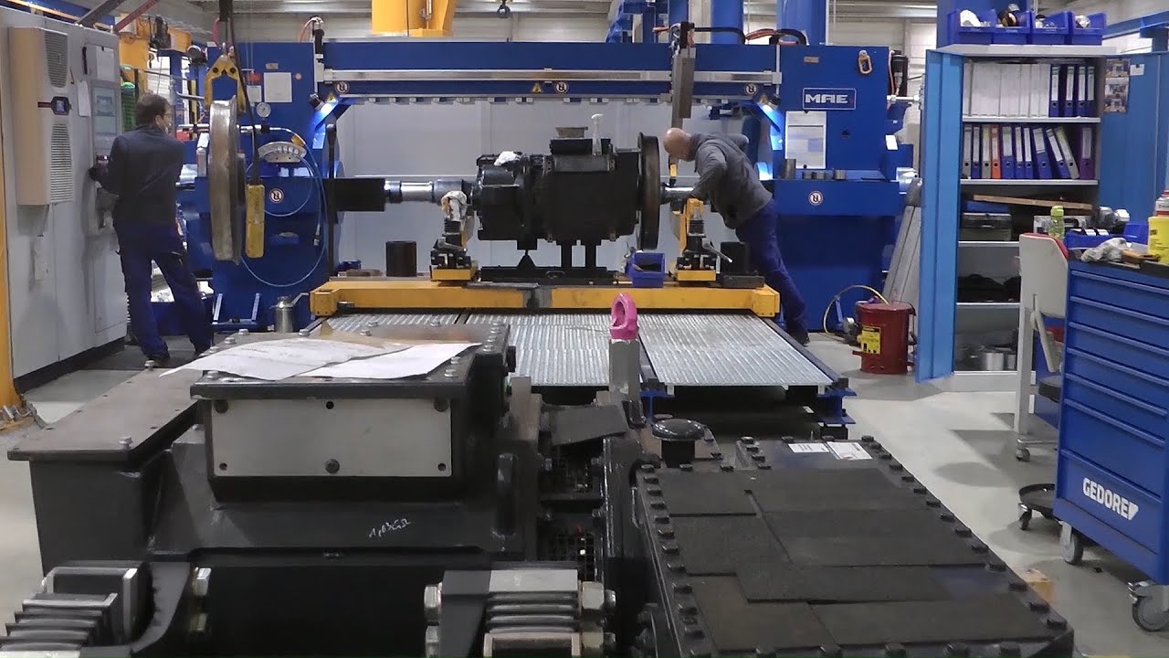 15.11.2021: Stadler Rail Service Deutschland stellt neues Drehgestell-Zentrum vor