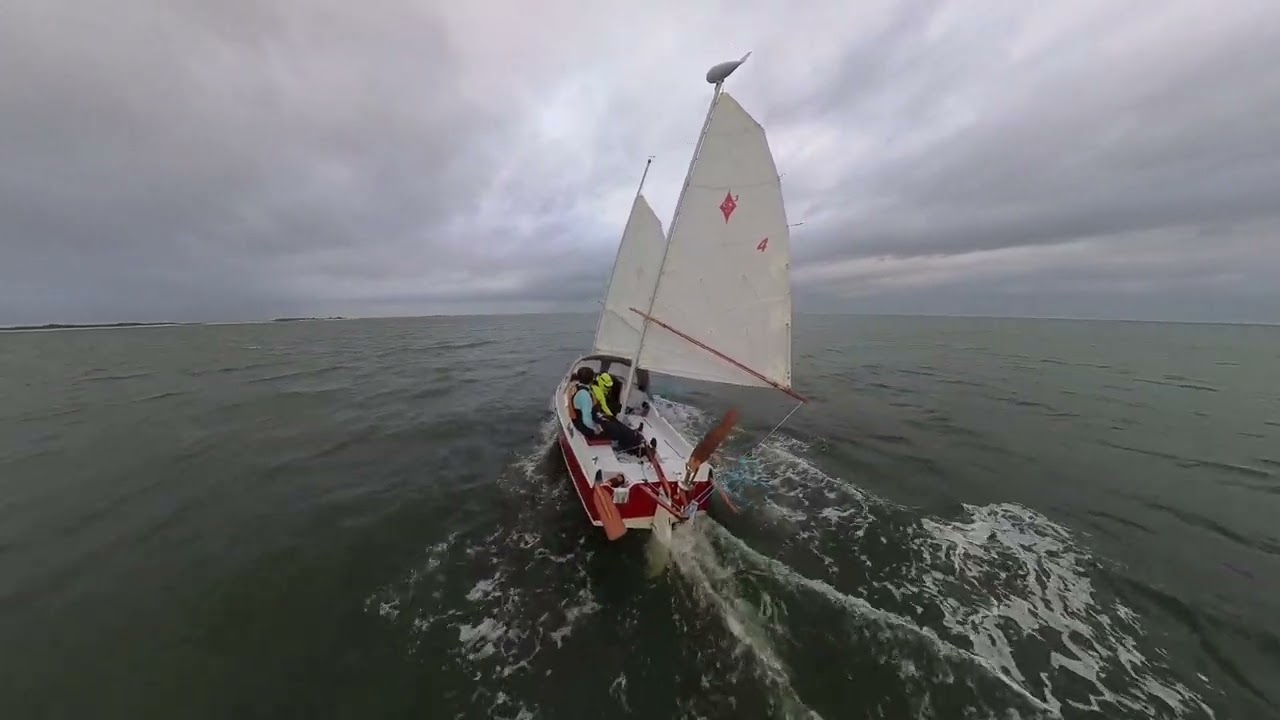 Watertribe NCC 2025 Carlita sailing in Pamlico Sound