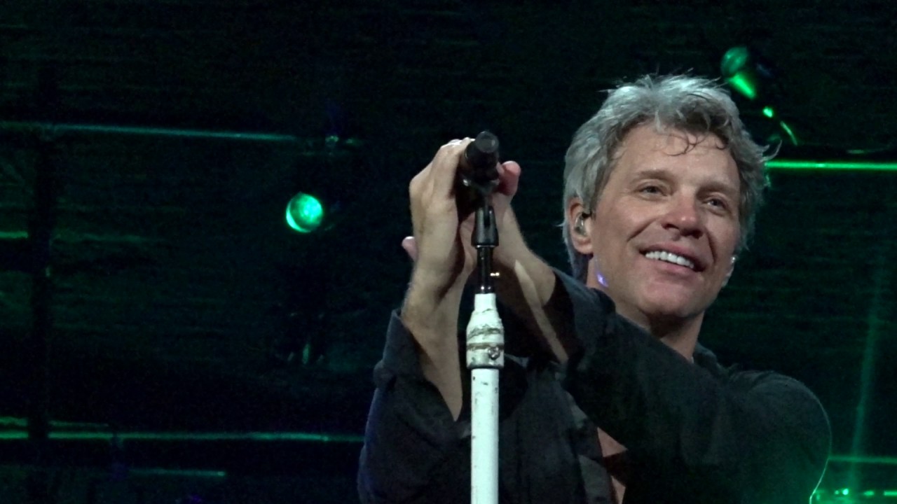 BON JOVI Scars on this guitar NY Barrymore Th. 20 Oct 2016