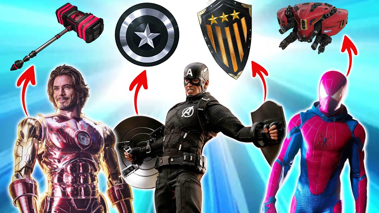 Insane Weapons of the MCU: (Shields, Hammers, & Swords)