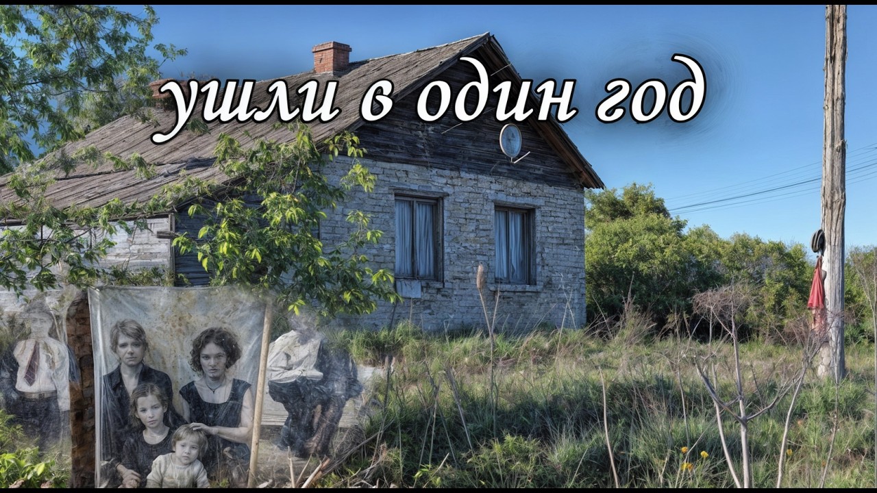 Сегодня в деревне тихо и похоже это навсегда.Жителей больше нет,дома открыты