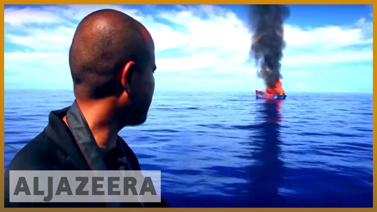 Palau destroys fleet of illegal fishing vessels
