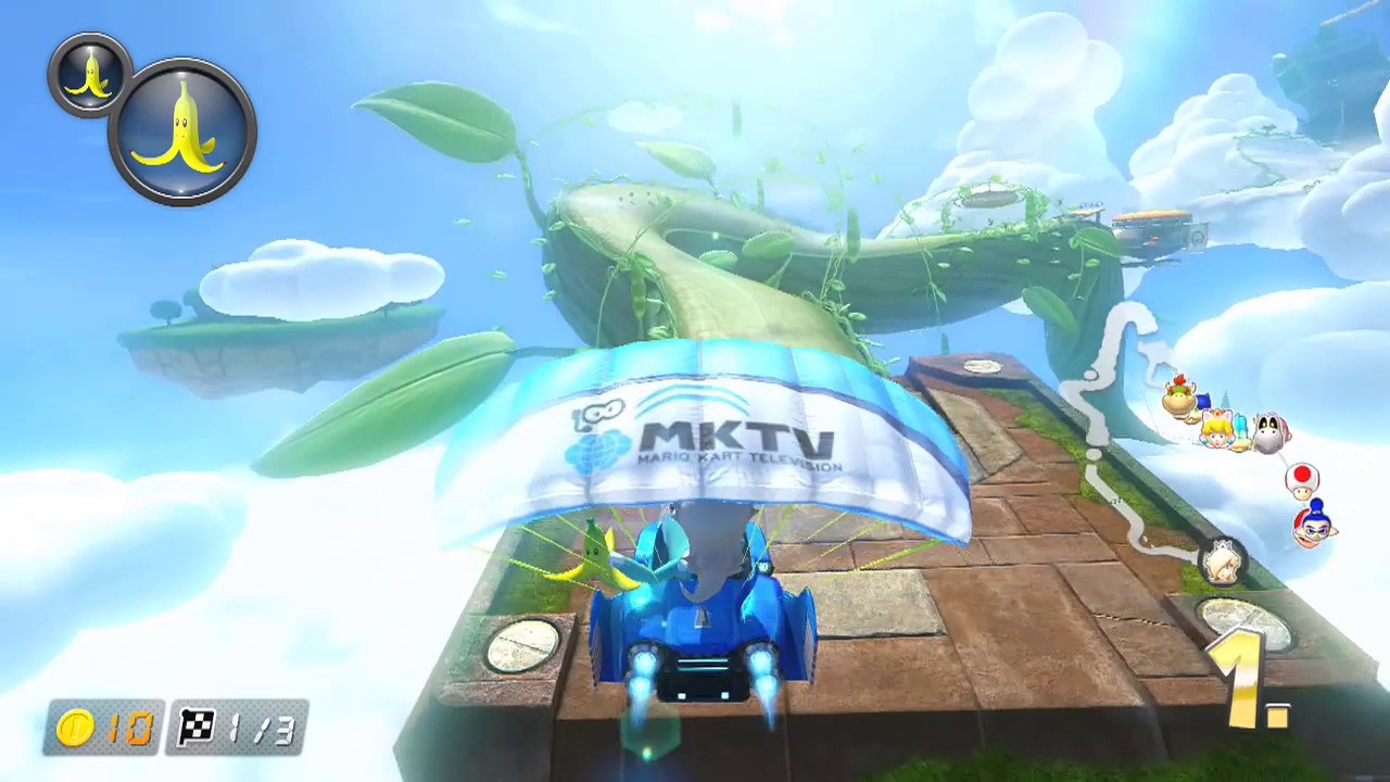 Mario Kart 8 Deluxe - Wolkenstra&szlig;e