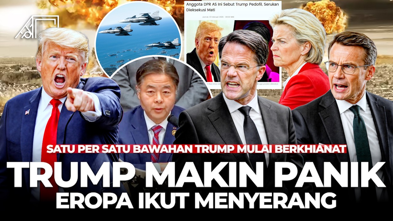 DPR AS Pasang Rencana Bareng Eropa Lengserkan Trump! Jabatan Trump di AS Tinggal Menghitung Hari