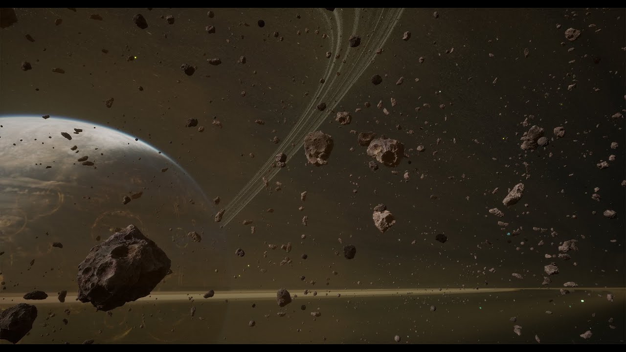 Alien Skybox + Vista +Asteroid  Field