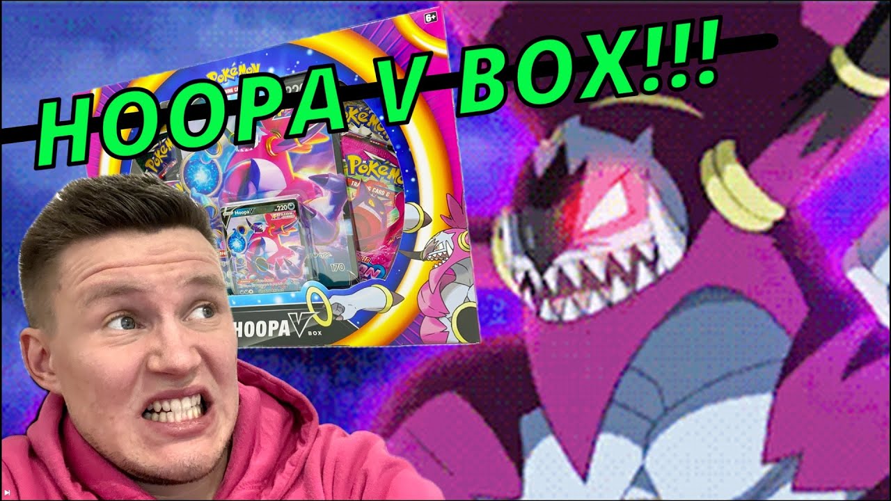 HOOPA V BOX!!! 😱😈 | Pok&eacute;mon Karten 🃏 | Pokemon TCG Booster Pack Opening 💥