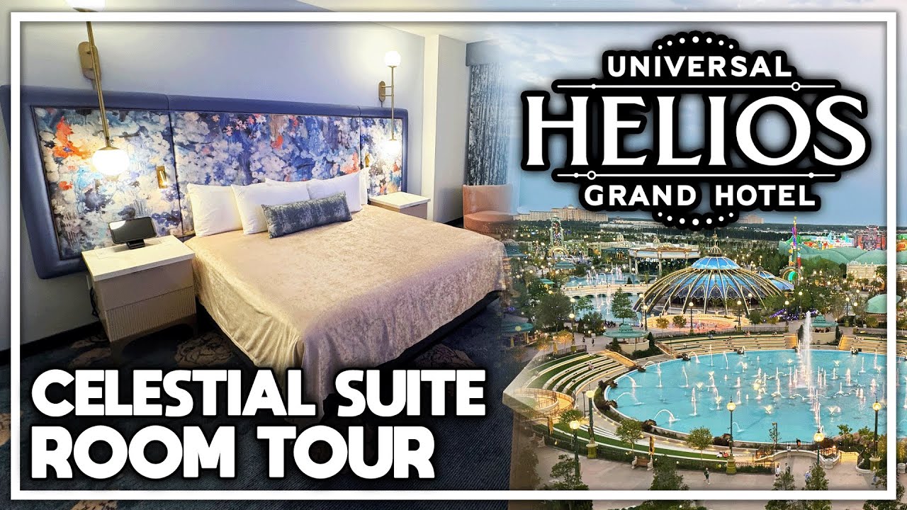 Celestial Suite Room Tour - Universal Helios Grand Hotel at Epic Universe