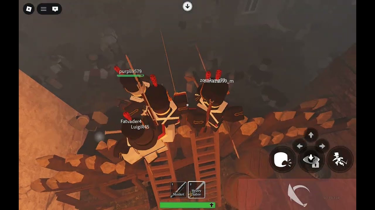 Playing guts and blackpowder with a heavy Sabre.