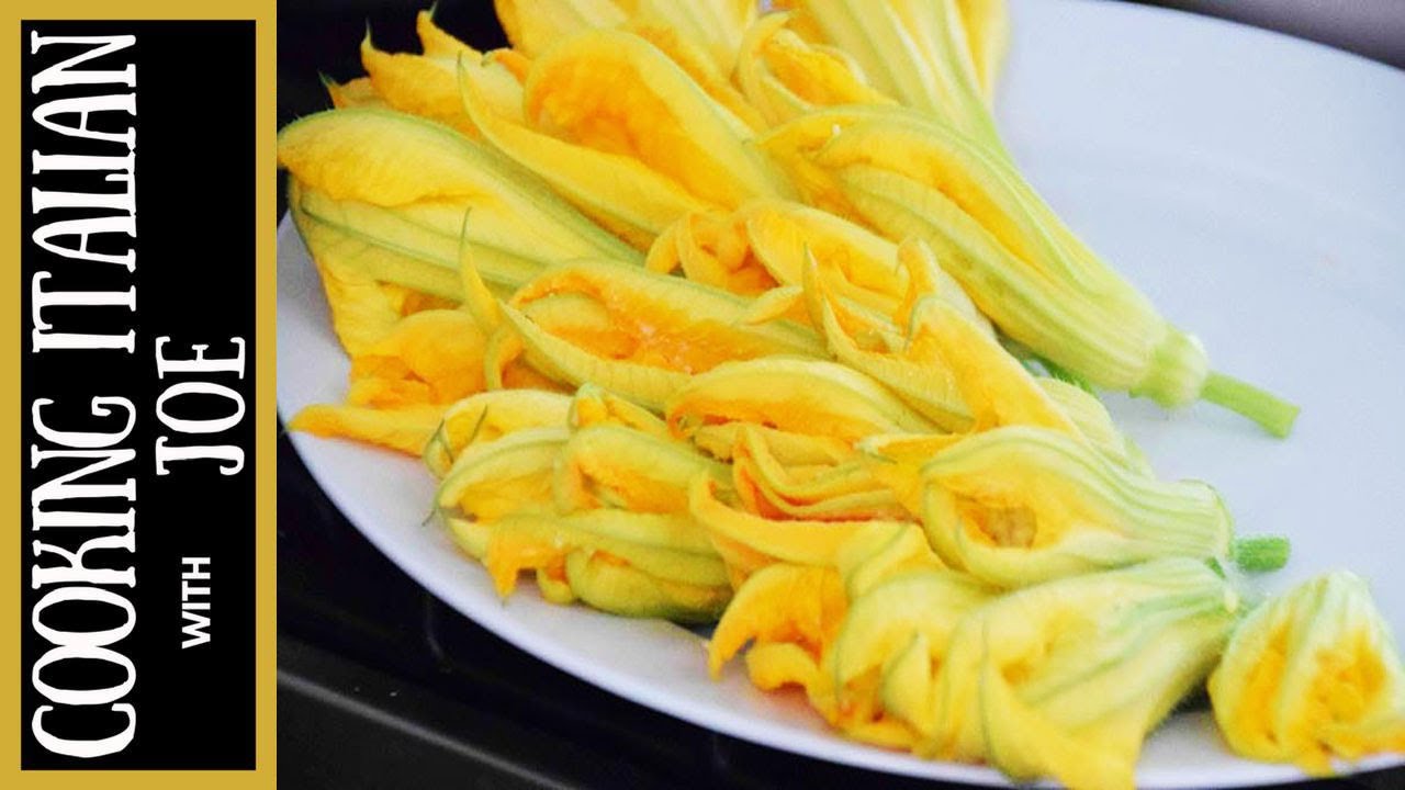 Fried Stuffed Zucchini Flowers | Cooking Italian with Joe