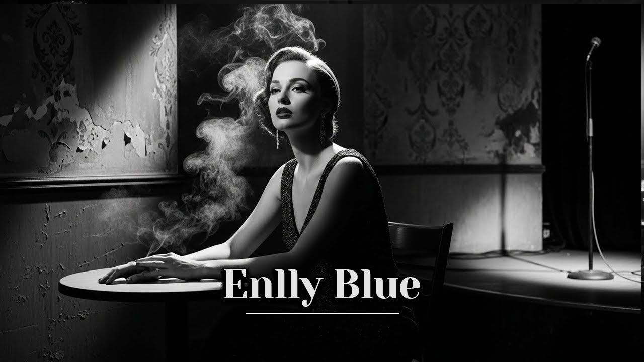 Enlly Blue - Midnight Streets | 1950s Soul Blues (Lonely Road Blues, Sax & Heartfelt Vocals)