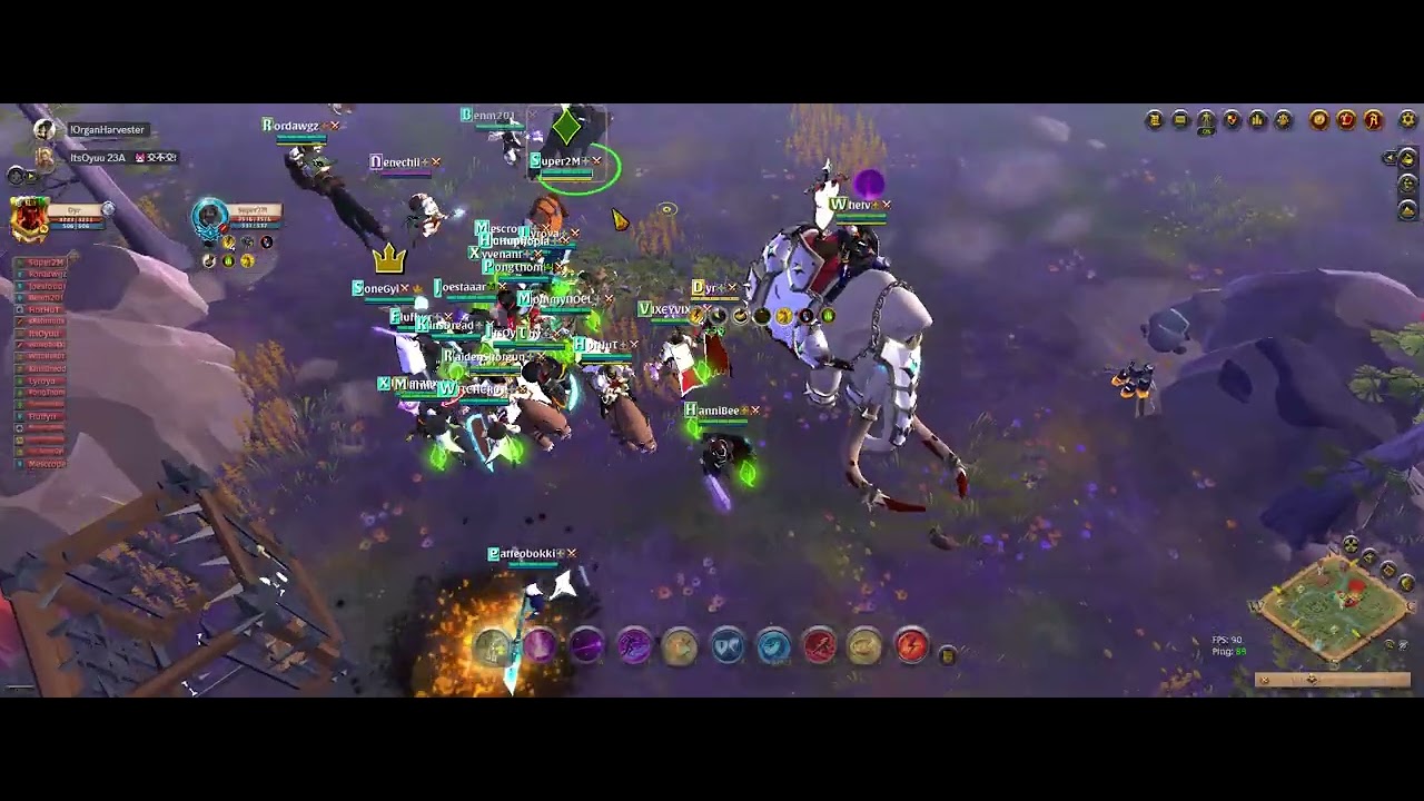 Albion Online OCCULT STAFF Scam Malevolent vs Snow FOrest 1