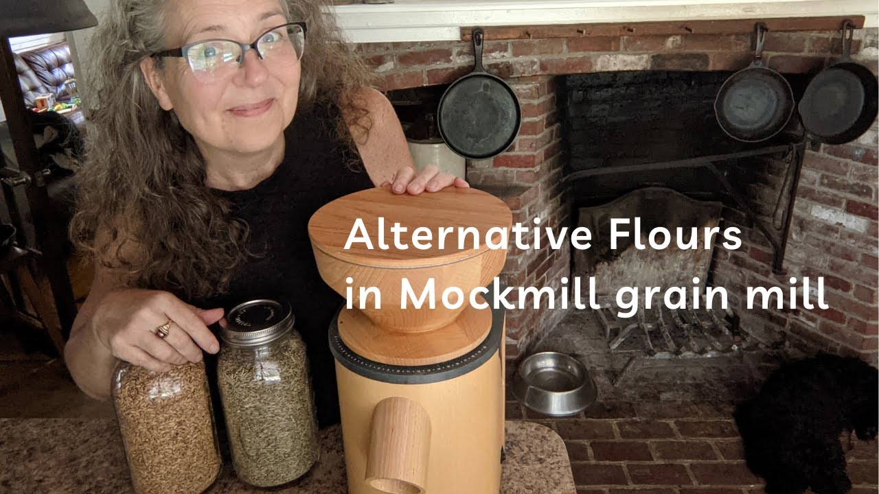 Alternative grains & fresh flour in Mockmill Lino 100 grain mill