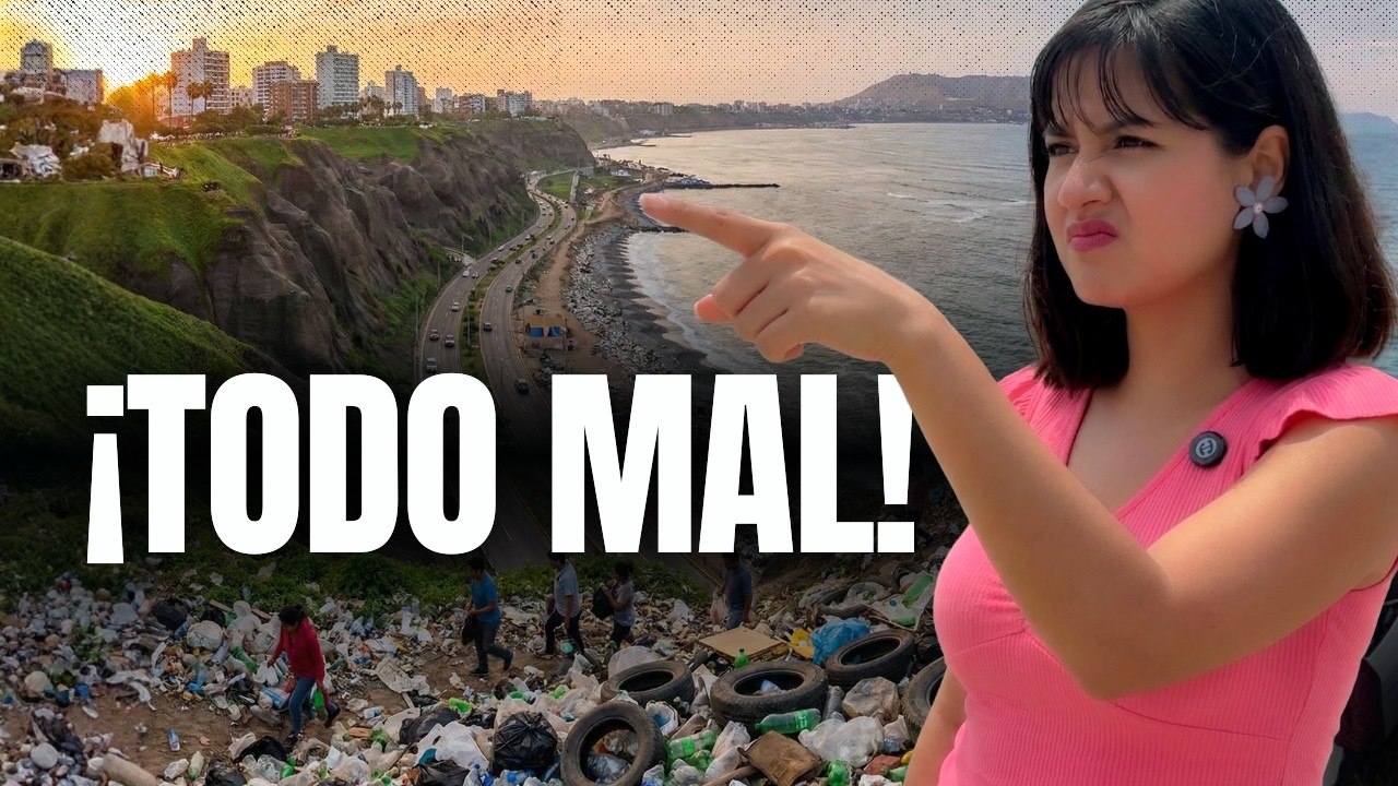 Lo que vimos en la COSTA VERDE muestra la peor cara de Lima, Perú