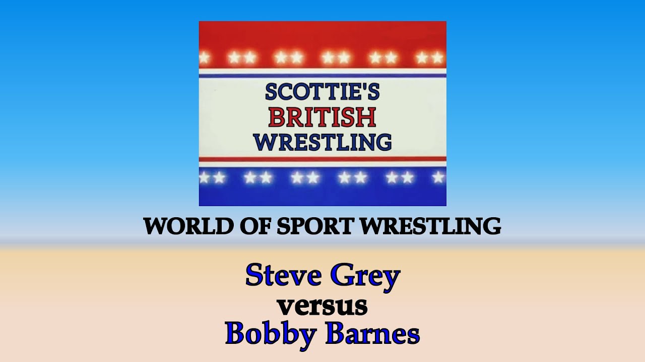 Steve Grey vs Bobby Barnes (WORLD OF SPORT BRITISH WRESTLING)