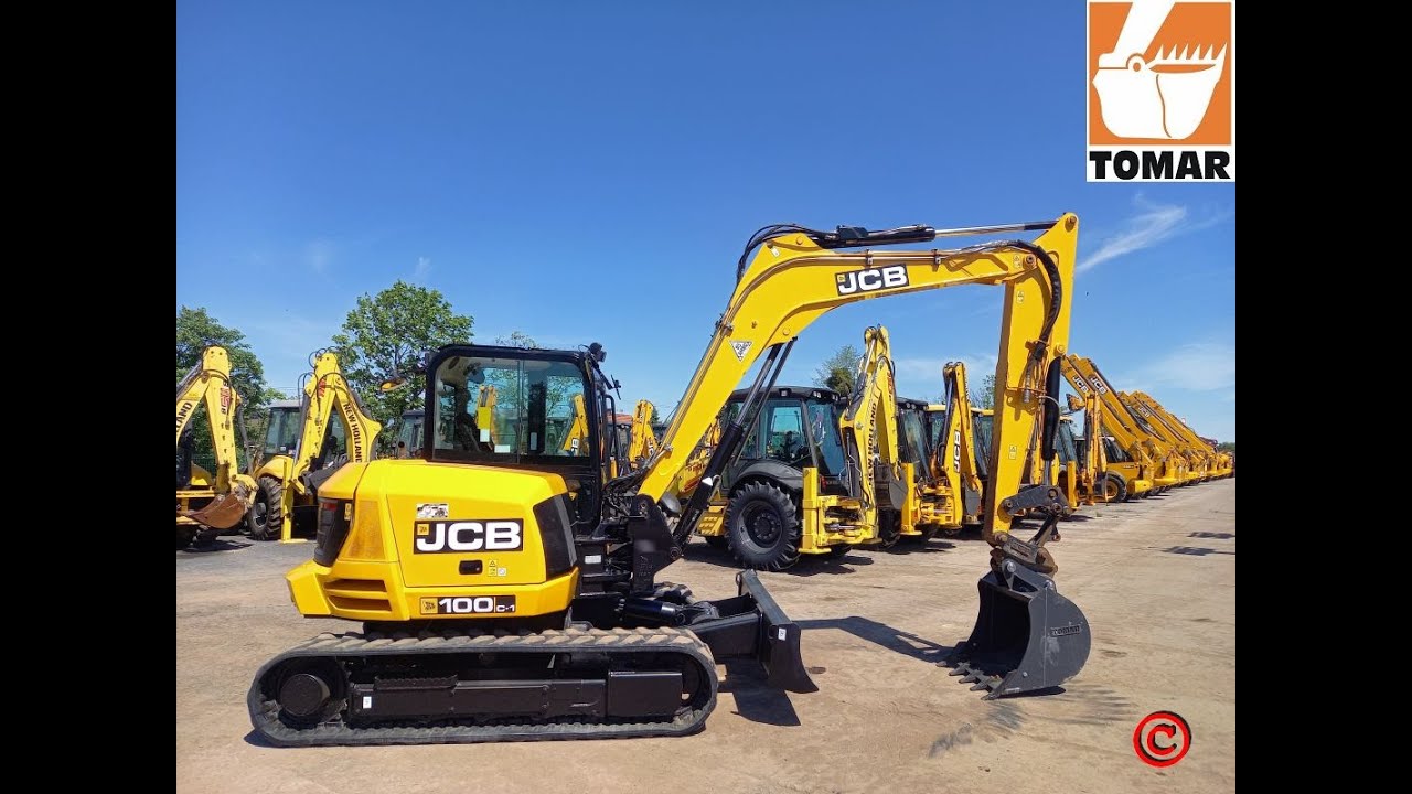 JCB 100C 1 2015 1936 tel. +48 575 316 333 tracked excavator koparka gąsienicowa