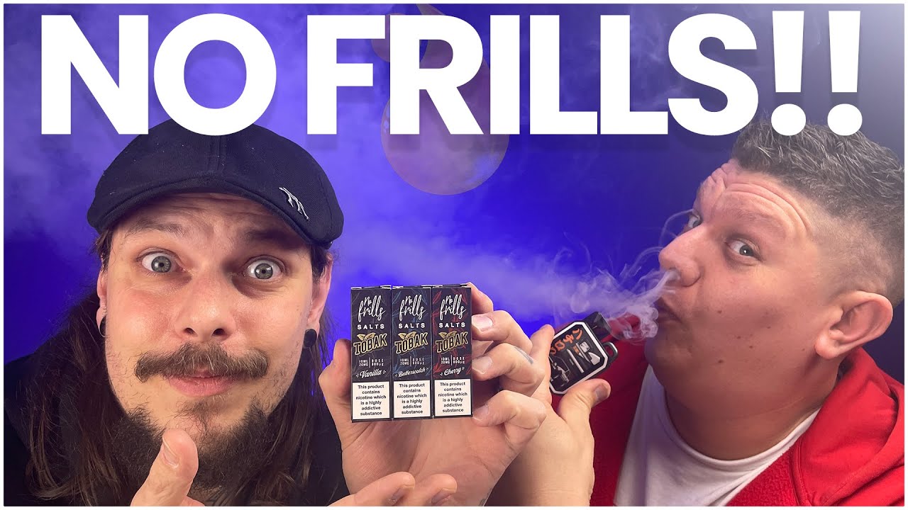 Blown Away By A Nic Salt // No Frills Tobak Eliquid Review