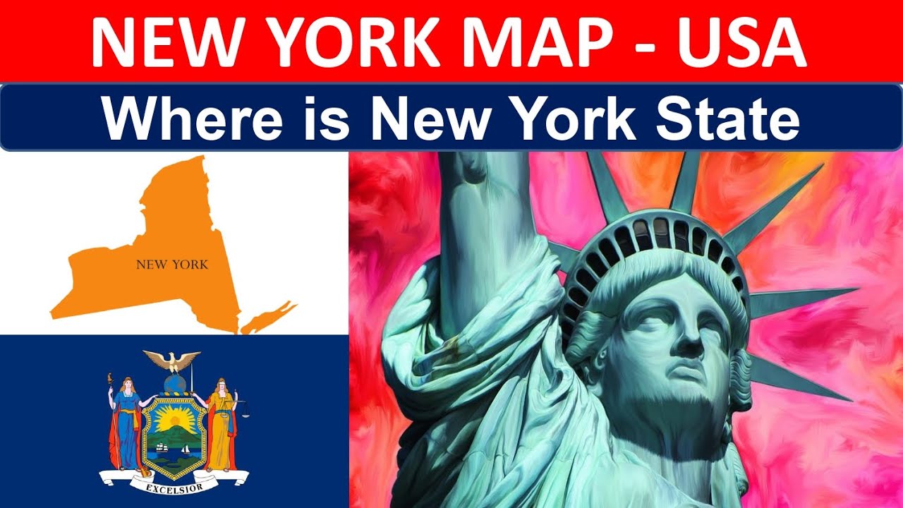 Map of New York State