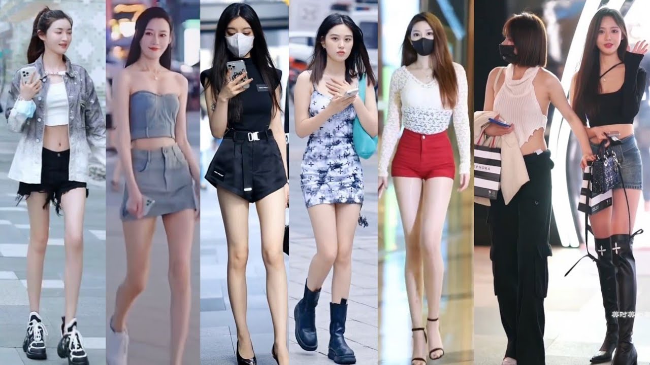 Mejores Street Fashion Douyin China | 抖音街拍穿搭 ！Douyin Tiktok China Thời Trang Đường Phố Ep.485