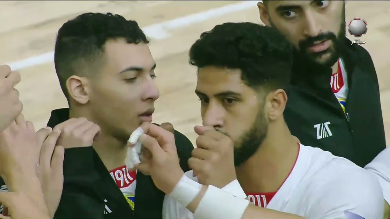 الشارقة و الزمالك بطولة الشيخ  محمد بن خالد القاسمي الدولية  الثامنة لكرة اليد2025 01 27