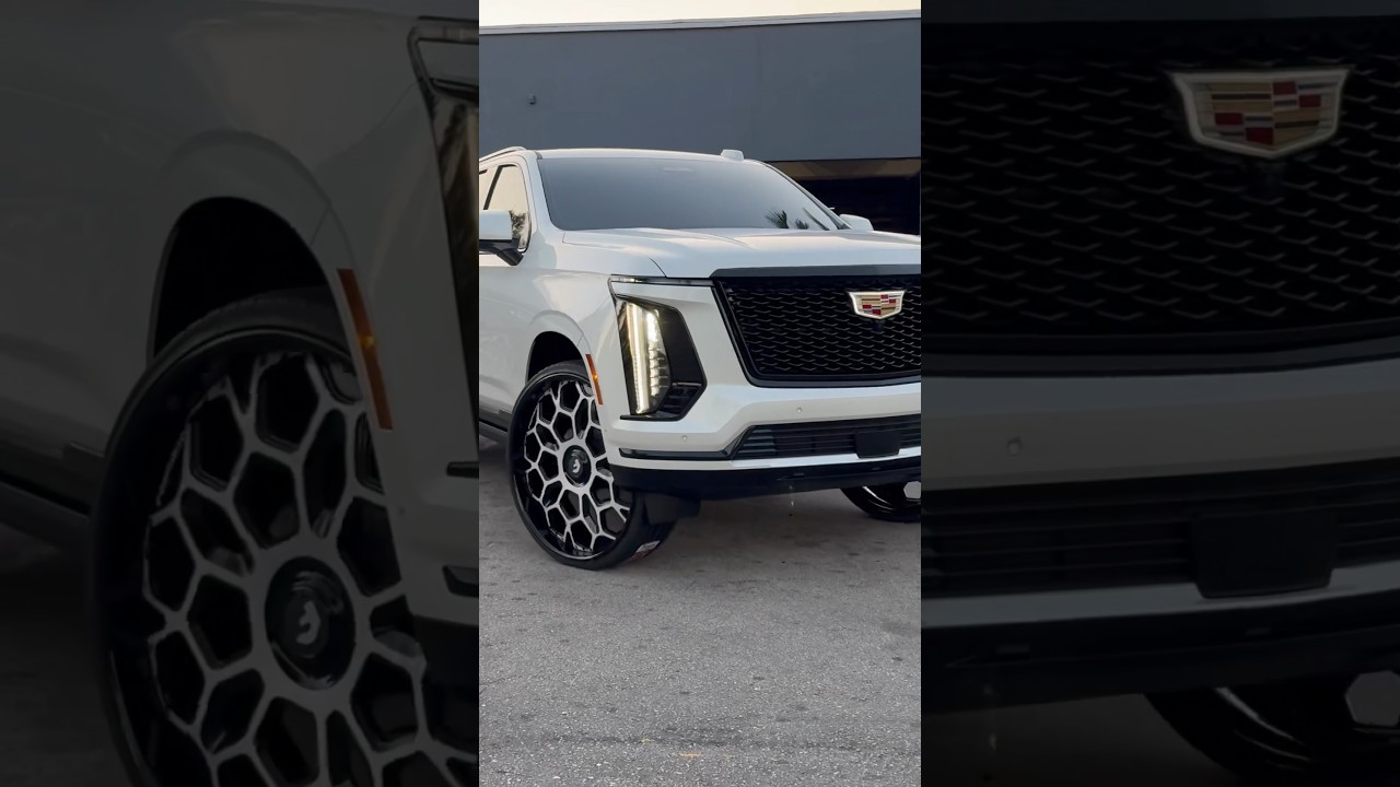 2025 Cadillac Escalade on 30&rsquo;s Forgiato Wheels