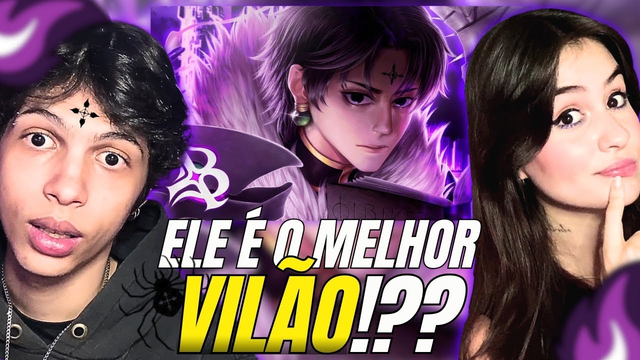 CONHECENDO CHROLLO LUCILFER (Hunter X Hunter) | BLXCK - Teia - REACT VT e LELE