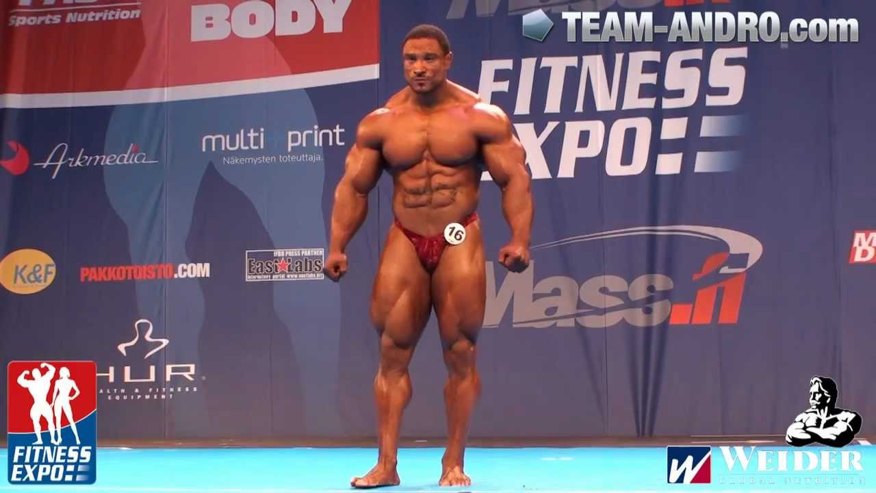 Roelly Winklaar Posing Routine Nordic Pro GP 2012 Lahti/Finnland www.team-andro.com