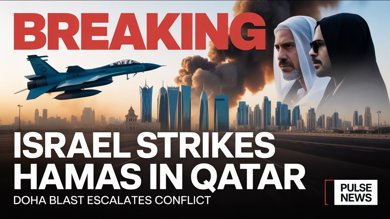 Israel Strikes Hamas Leaders in Qatar | Doha Blast Escalates Middle East Conflict | Pulse News
