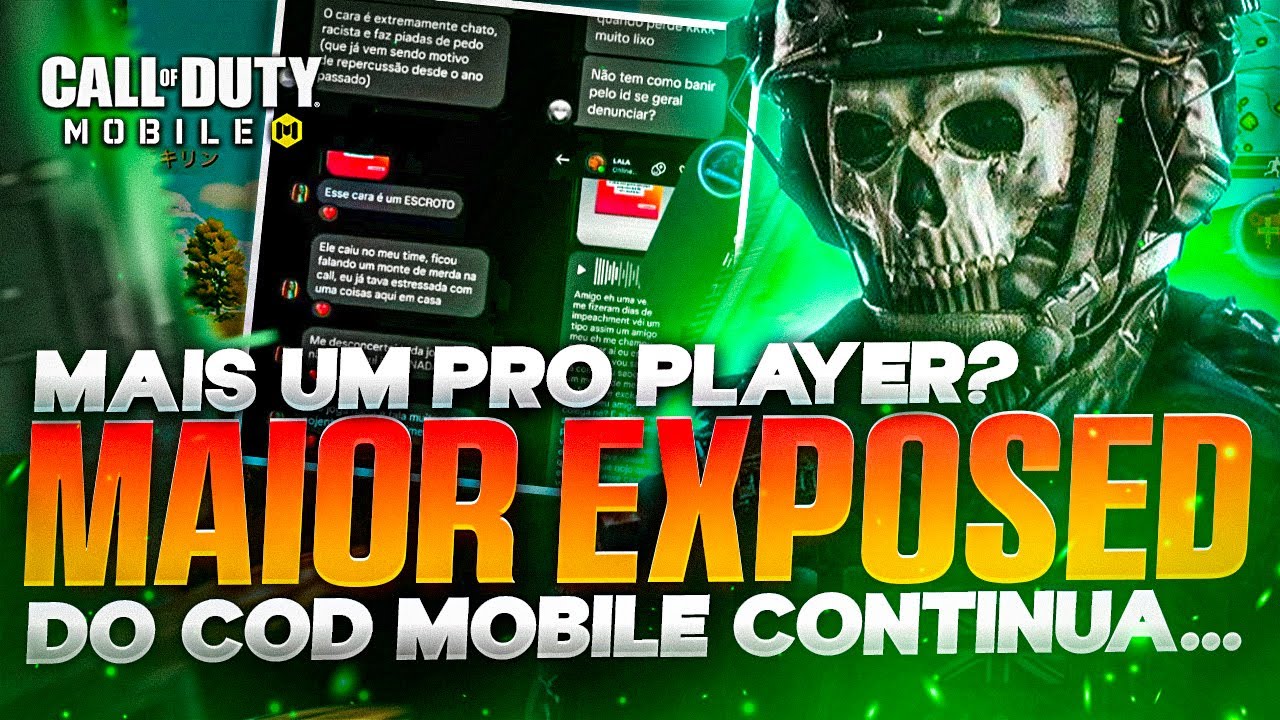 PRO PLAYER O MAIOR EXPOSED DO COD MOBILE🔥🔥🔥 CALL OF DUTY MOBILE