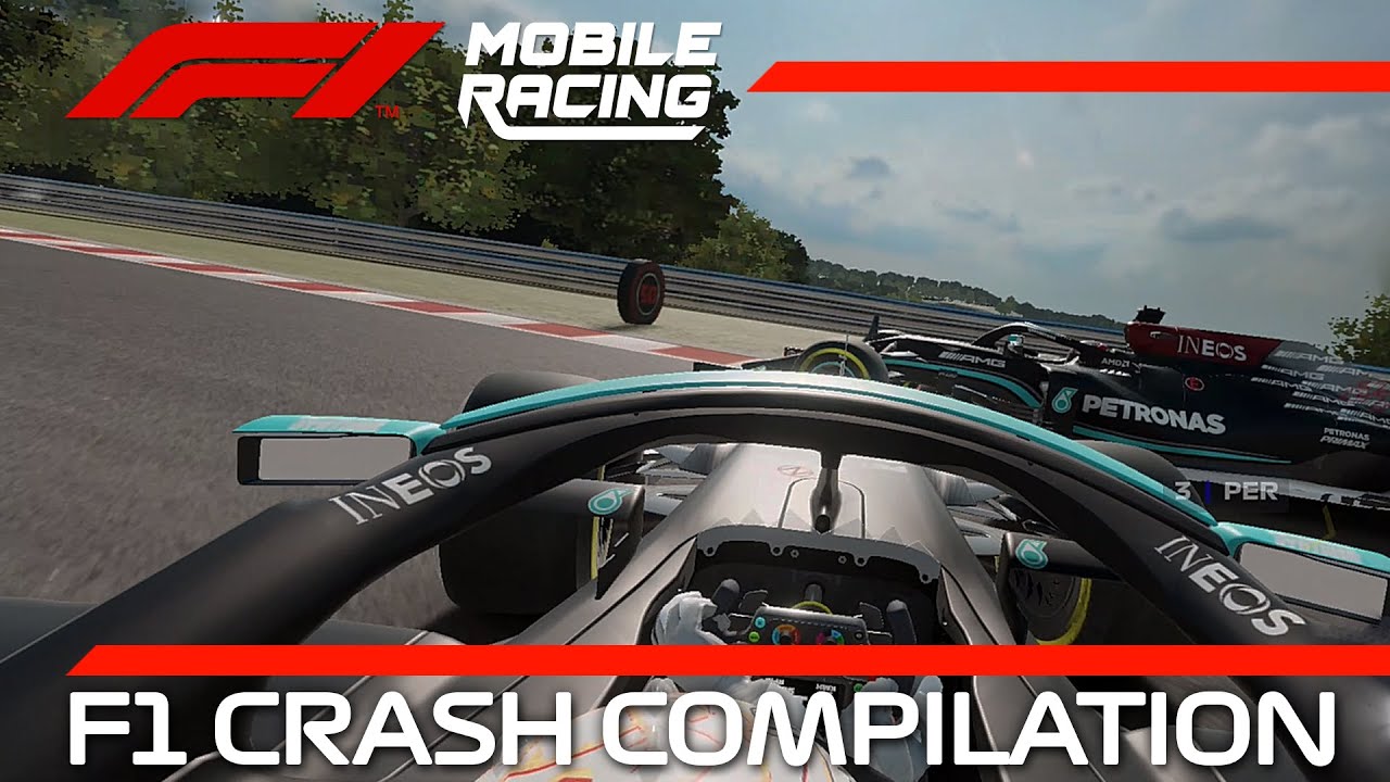 F1 Crash Compilation #2 | F1 Mobile Racing 2021
