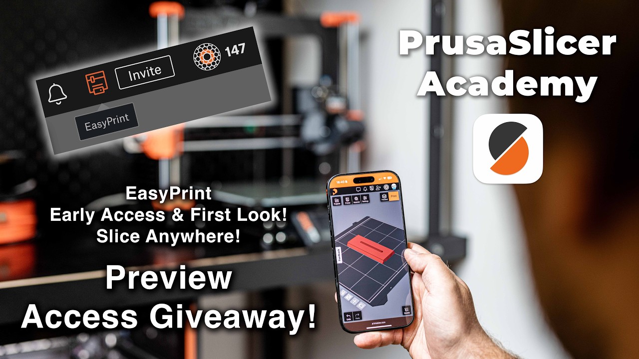PrusaSlicer Academy #06 | EasyPrint - slicování v prohlížeči a soutěž o předběžný přístup!