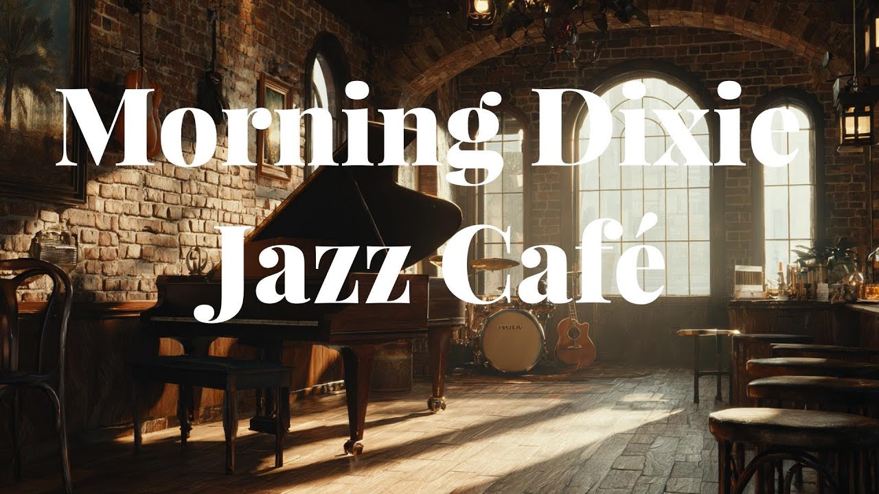 Warm Morning Jazz Café ☕ Gentle Dixieland & New Orleans Jazz