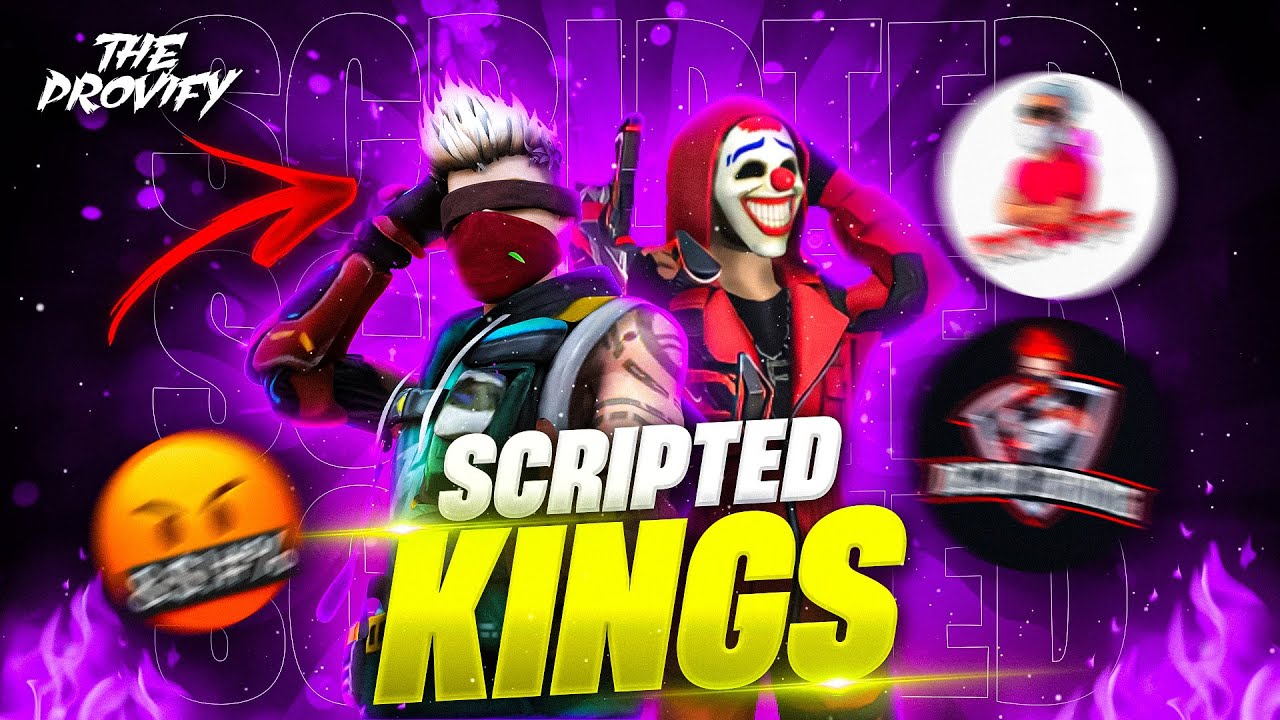 THE SCRIPTED KINGS 🤡 @DecoRGaming & RIOT FF | ROAST | Prov!fy