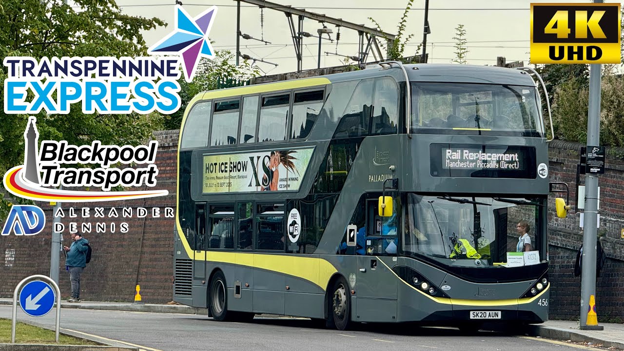 [Transpennine Express Rail Replacement: Stockport to Manchester Piccadilly] Blackpool Transport E400
