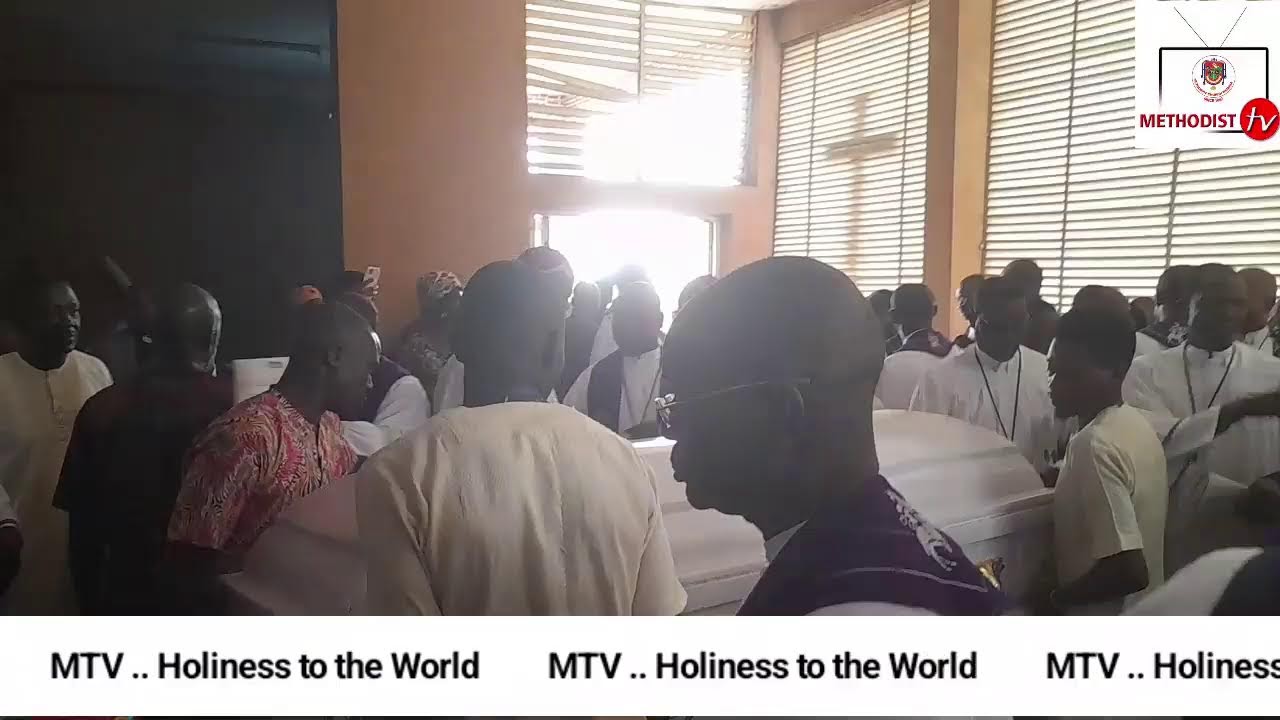 Funeral Service Of VERY REV'D DR. HONORE SEWAPO at Wesley Methodist Cathedral, Elekuro Ibadan