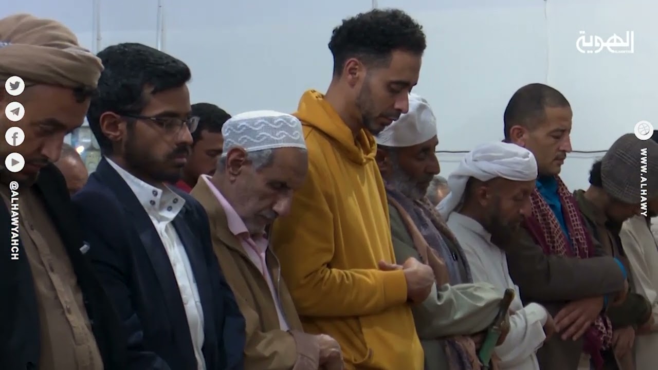 صلاة التراويح من مسجد الأنصار   صنعاء