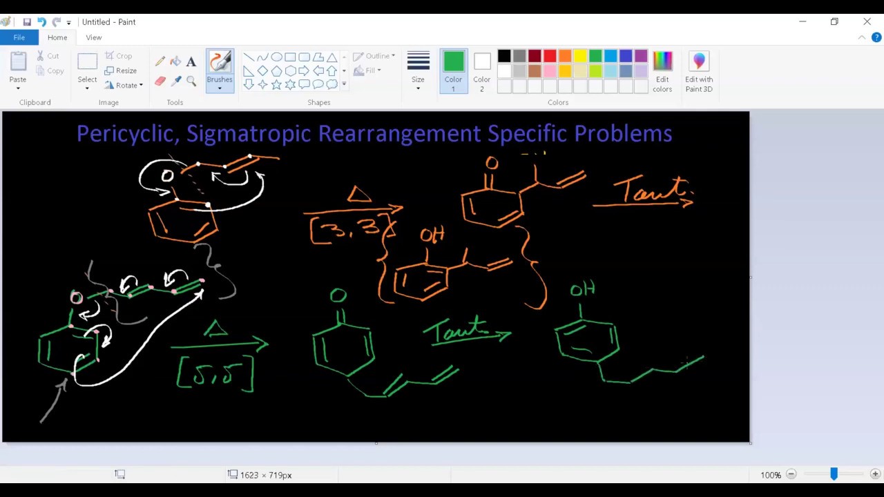 Sigmatropic Rearrangement Practice Problems