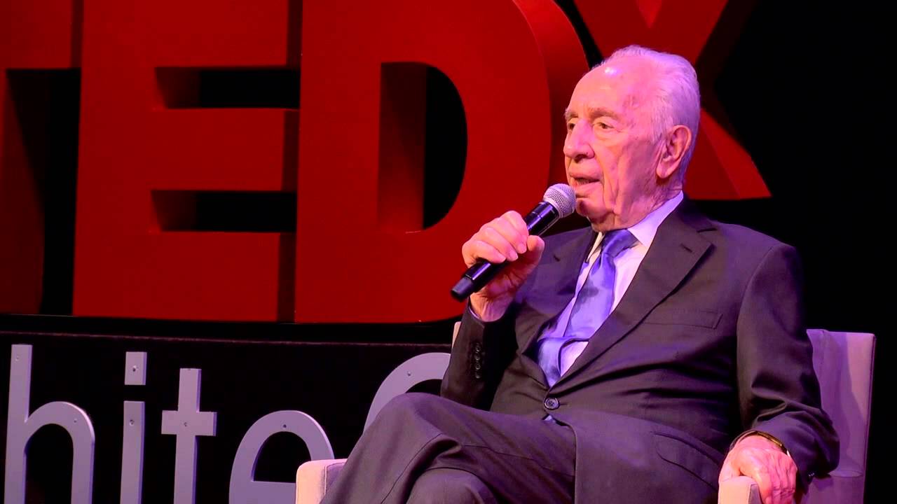 The Only Thing I Regret Is Not Dreaming Big Enough | Shimon Peres | TEDxWhiteCity