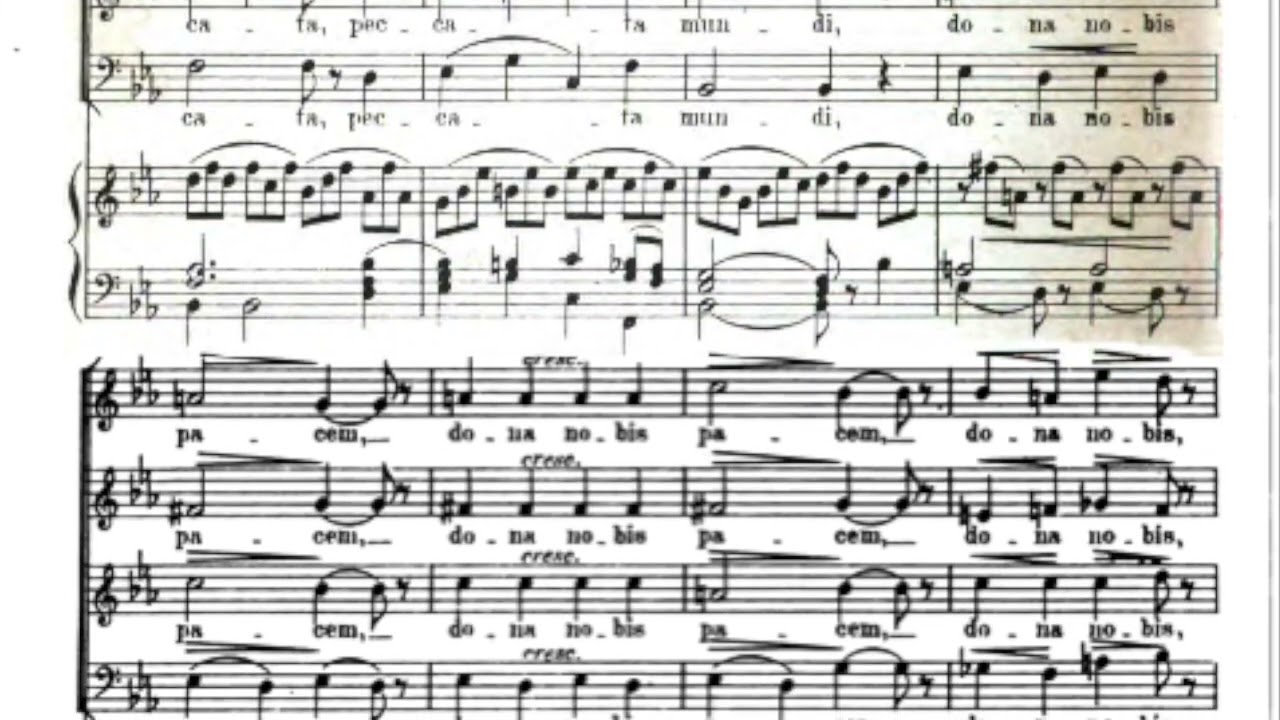Troisieme Messe Solennelle de Pâques: Agnus Dei by Charles Gounod