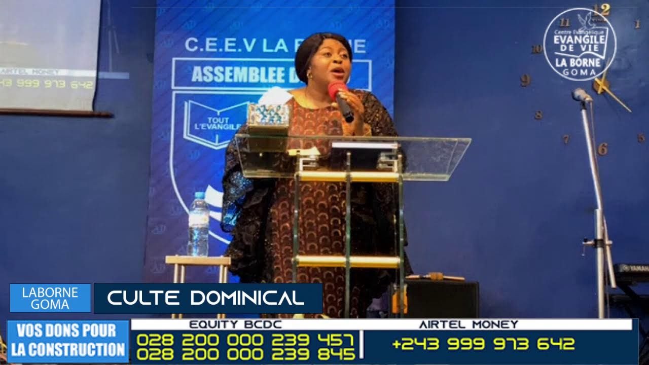 DEUXIEME CULTE DEMINICAL I PASTEUR GUYLAINE FATUMA